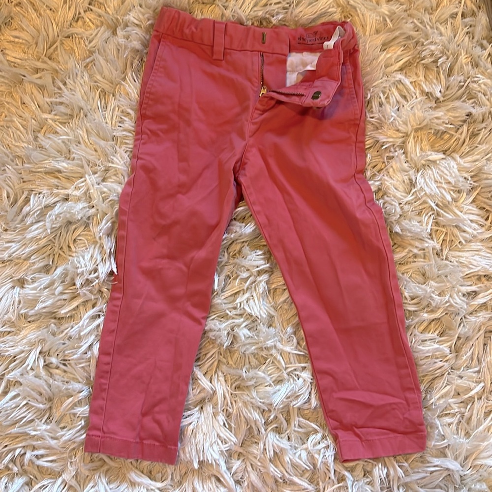 Vineyard Vines breaker pant jetty red 4T